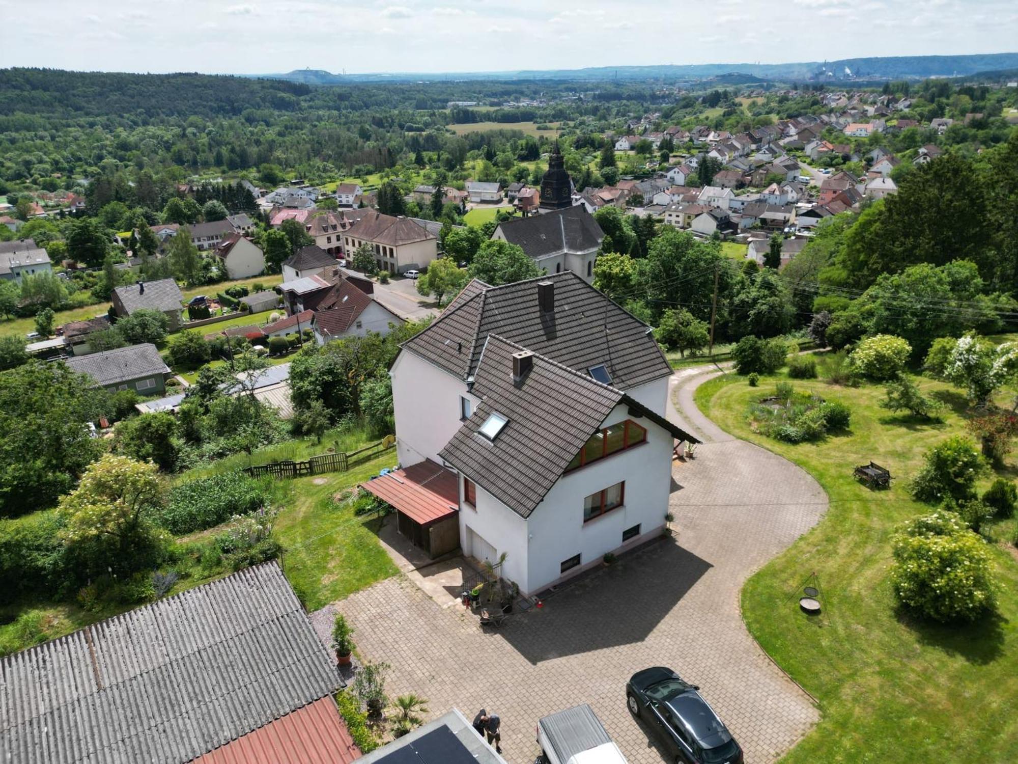 Villa Ueberblick Nalbach Exterior foto